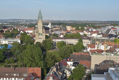 Panorama von Paderborn